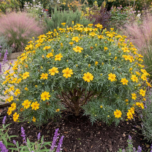 Compacta Lemon Marigold