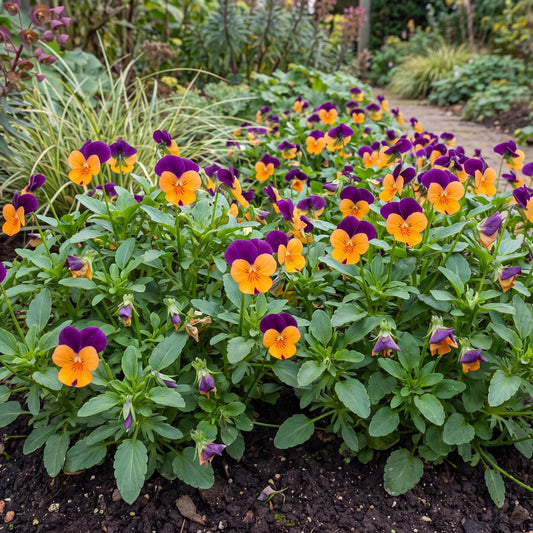 Penny Orange Jump Up Viola