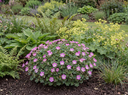 Bishop's Form Pink Floral Erodium