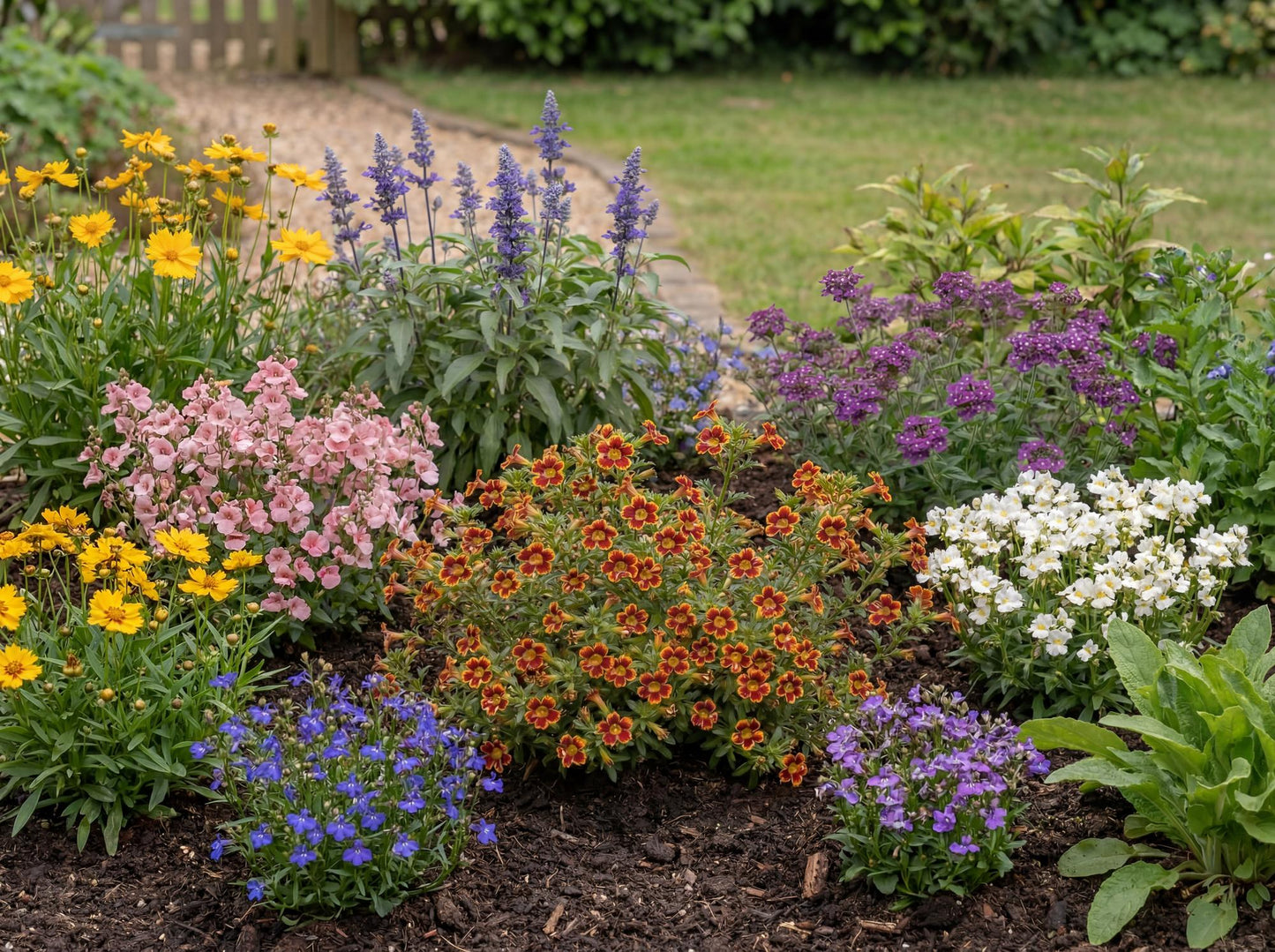 Jelly Bean Fiesta Marigold Monkey Flower
