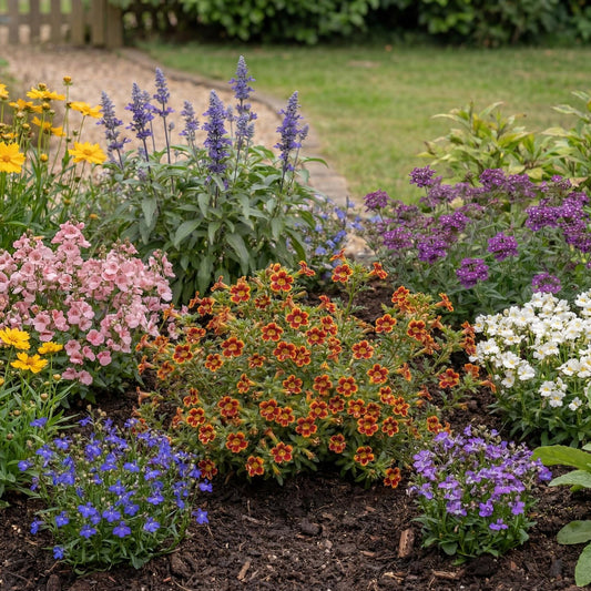Jelly Bean Fiesta Marigold Monkey Flower