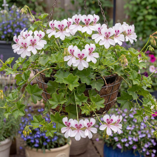 Cascade White Geranium
