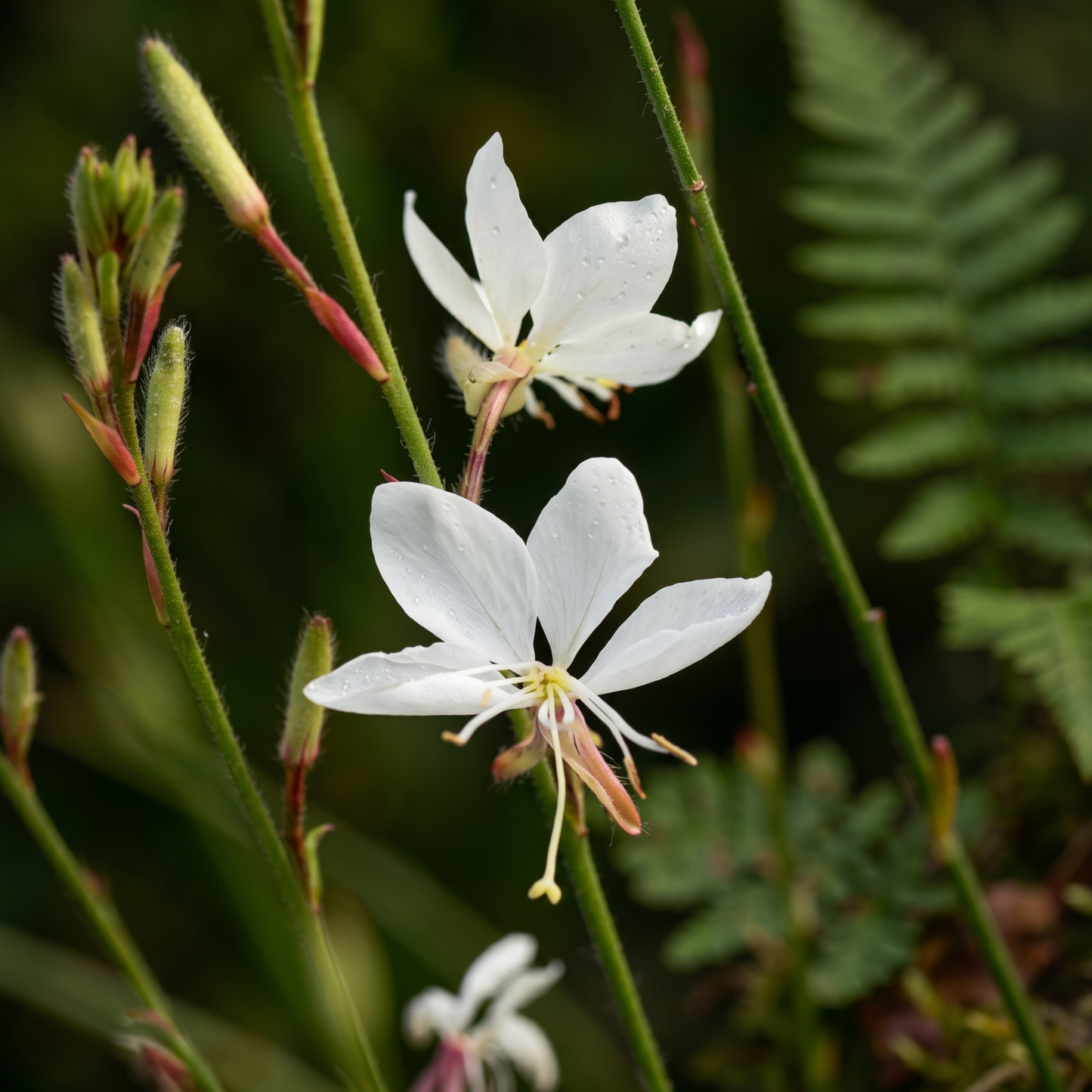 Belleza White Wand Flower