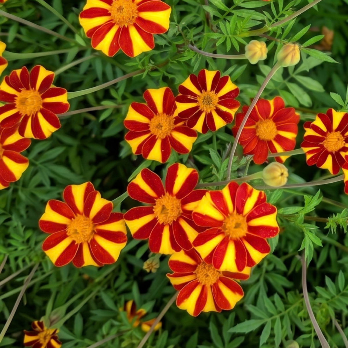Pinwheel Marigold, 2" plant