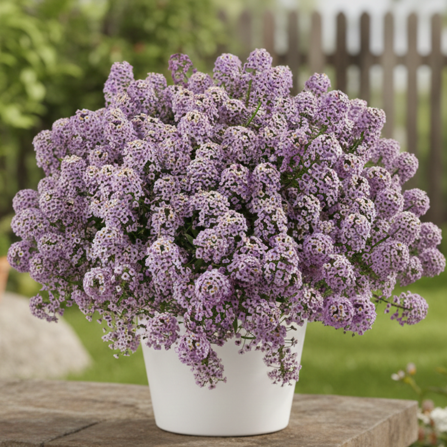 Purple Floral Sweet Alyssum