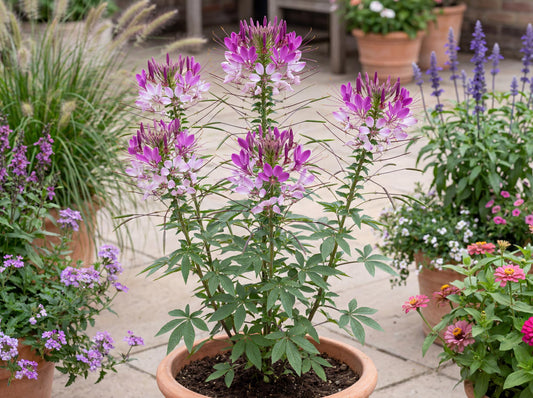 Clio Magenta Spider Flower