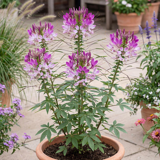 Clio Magenta Spider Flower