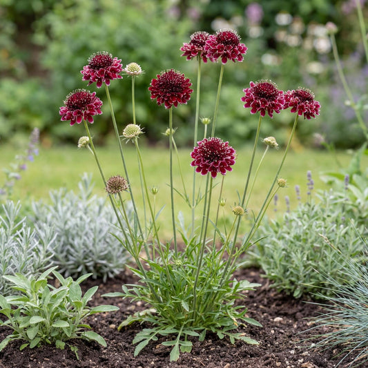 Summer Nights Pincushion Flower