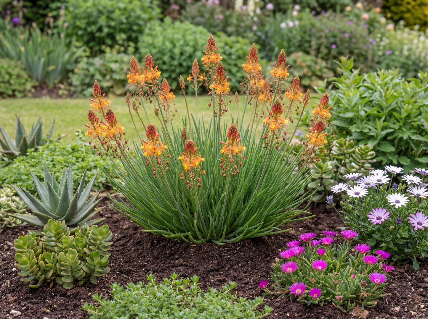 Orange Stalked Bulbine