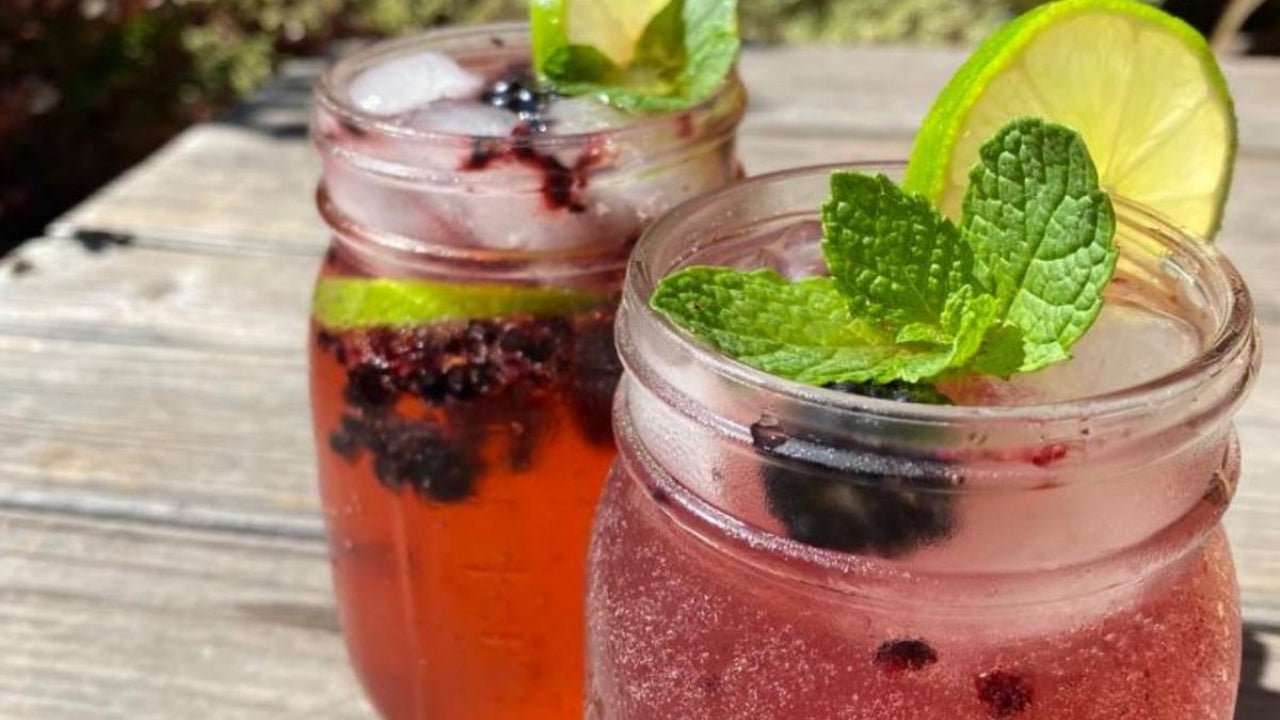 Berry and Herb Cocktails