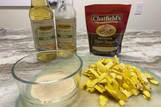 Pickled Ginger Ingredients 