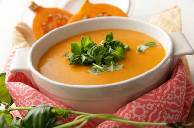 Planted-Based Soup with Winter Squash