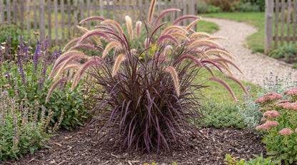 Rubrum Purple Fountain Grass