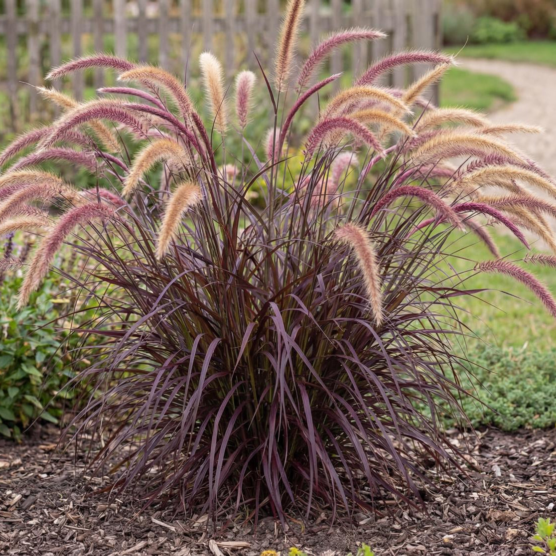 Rubrum Purple Fountain Grass