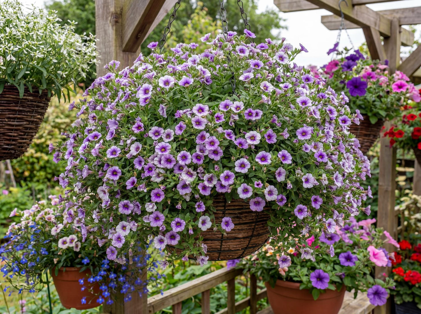 Blue Ombre Calibrachoa