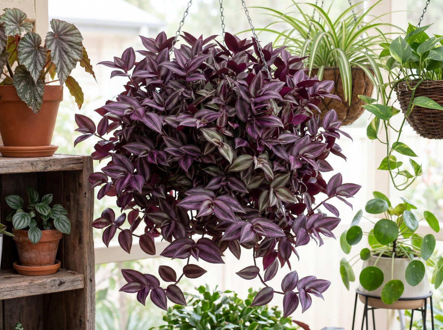 Bordeaux Inch Plant