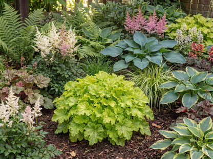 Lime Ruffles Heuchera