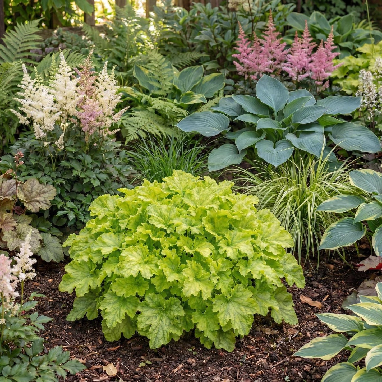 Lime Ruffles Heuchera