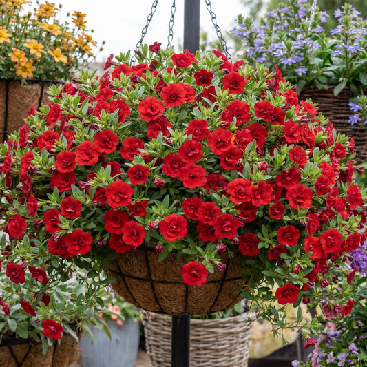Double Red MiniFamous Uno Calibrachoa