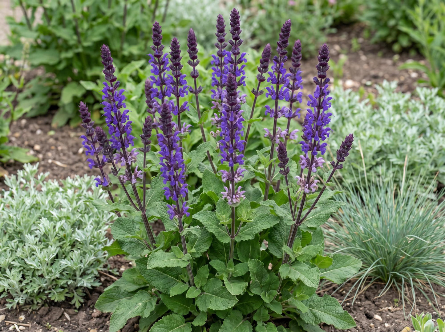 Mystic Spires Blue Salvia