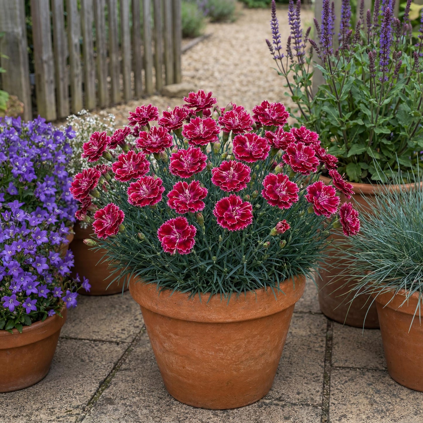 Delilah Magenta Dianthus
