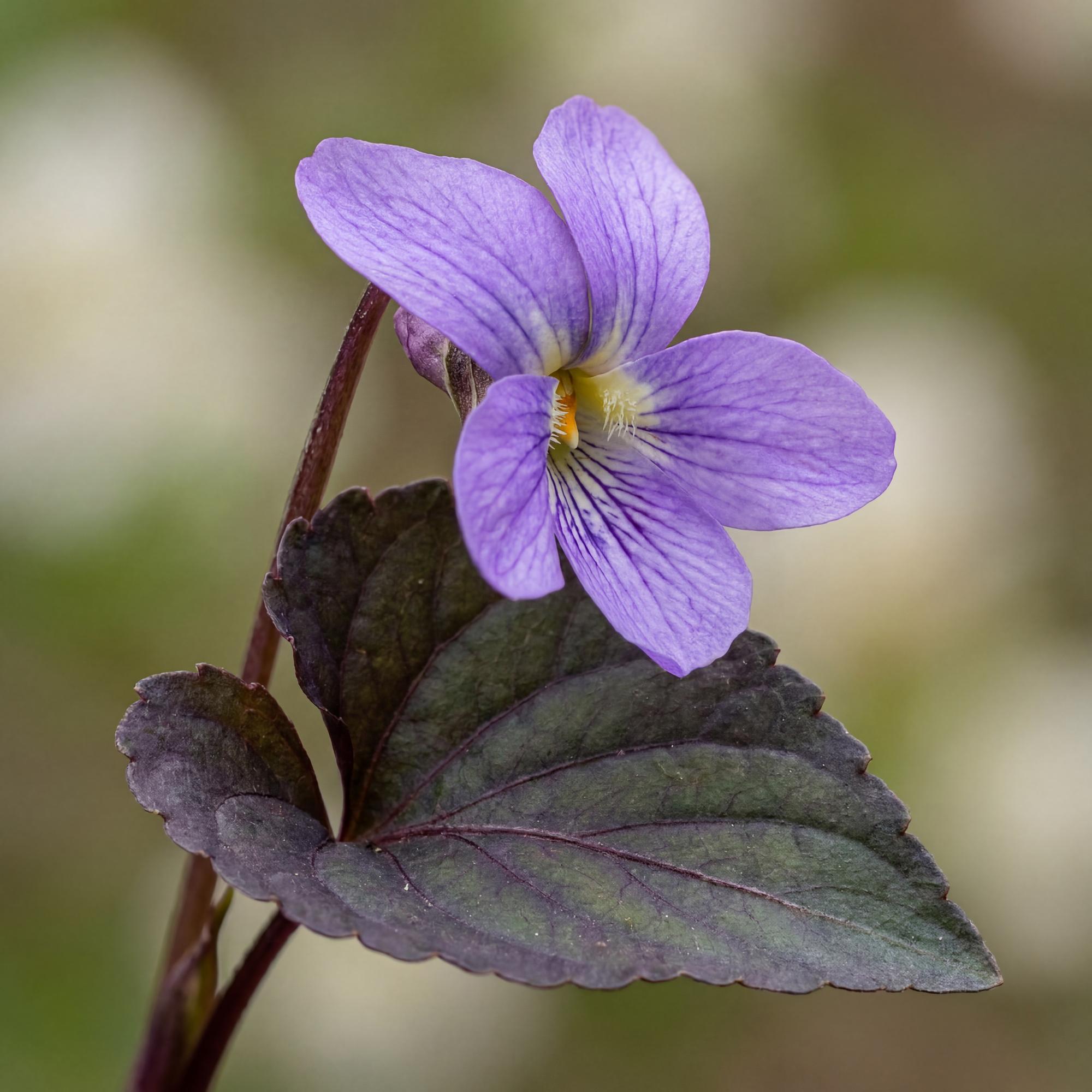 Alpine Purple Floral Violet - 4