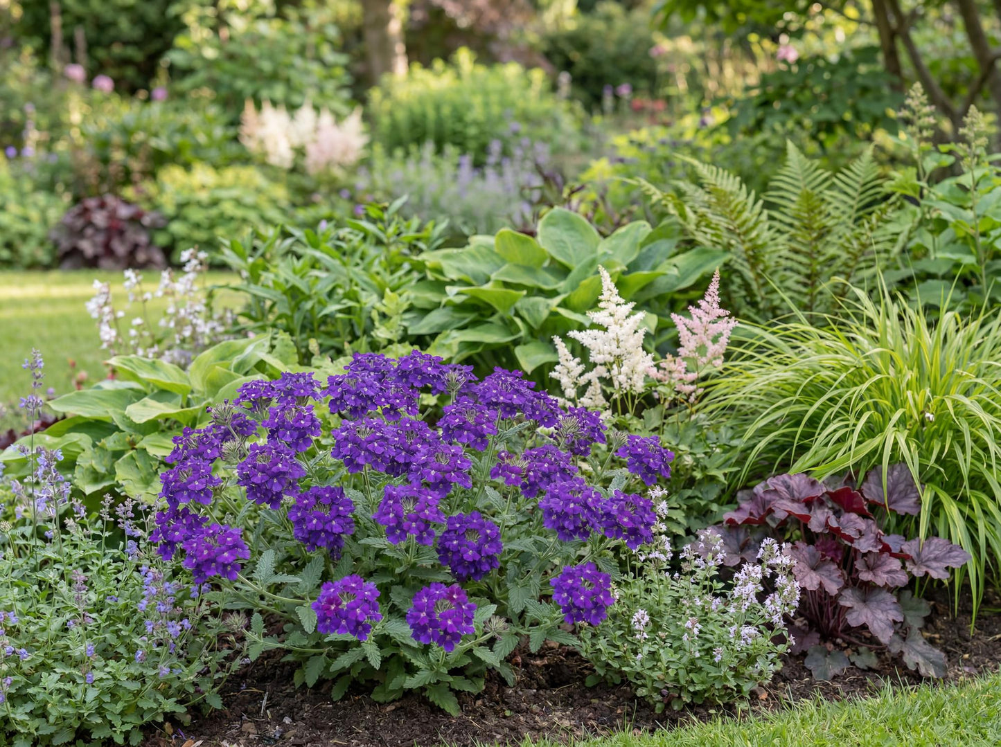 Empress Flair Violet Blue Verbena