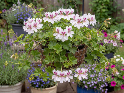 Cascade White Geranium