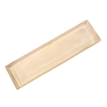 Cape Cod White Galvanized Steel Planter Tray