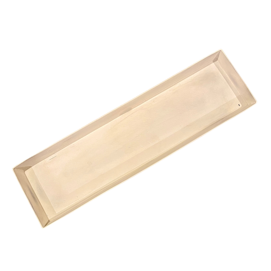 Cape Cod White Galvanized Steel Planter Tray