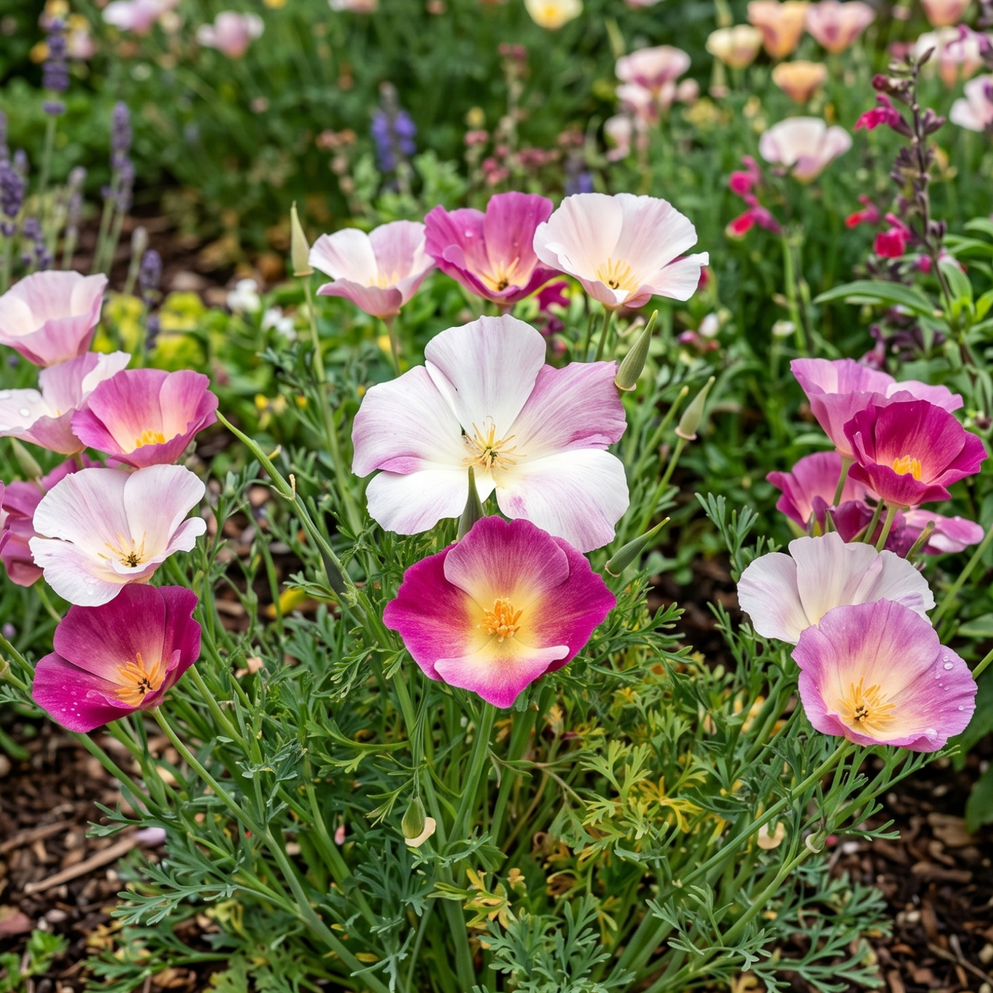 Purple Gleam California Poppy