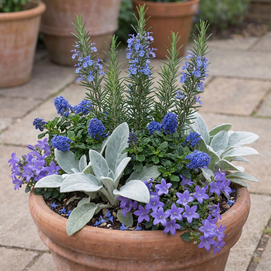 Cool Blue Floral Bundle