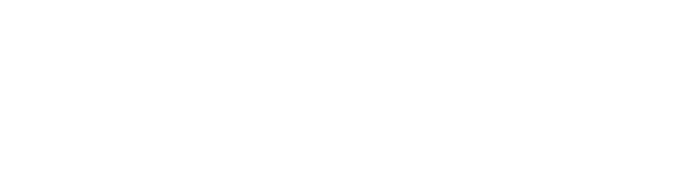 Planted Places Logo and tagline which reads "Live plants shipped to your door"