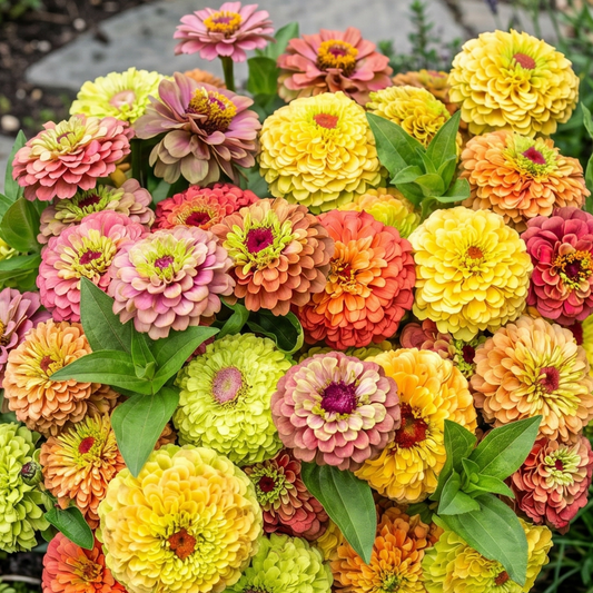 Queeny Formula Mix Zinnia