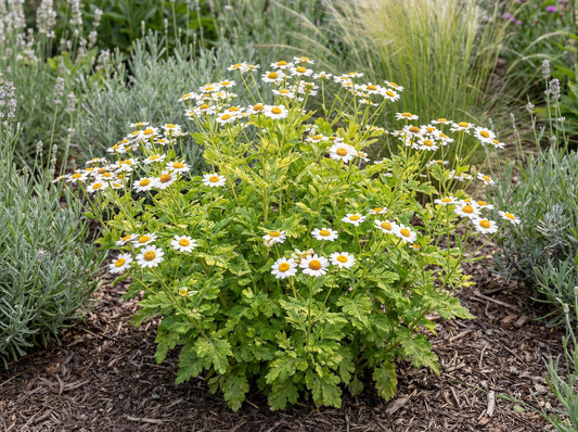 Golden Feverfew Chrysanthemum