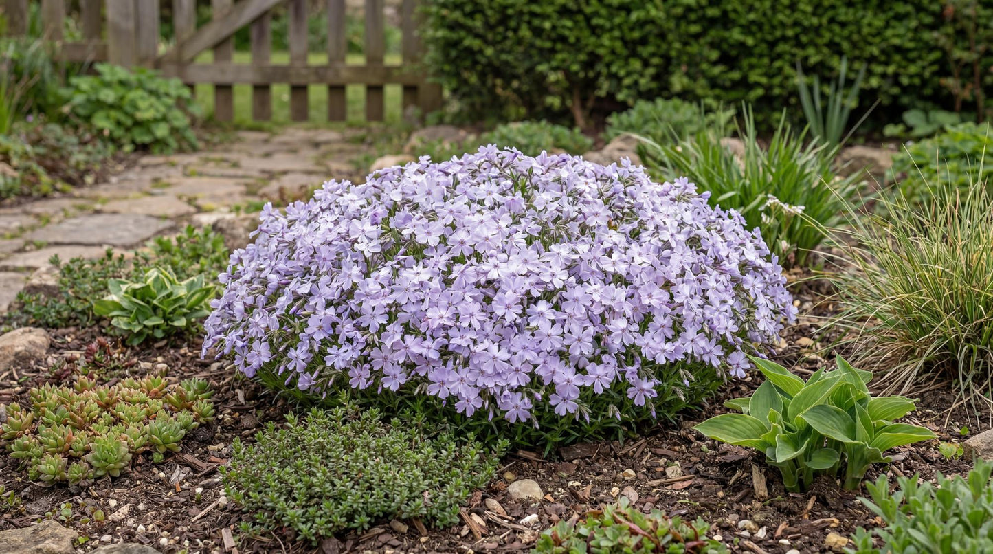 Emerald Cushion Blue Creeping Phlox