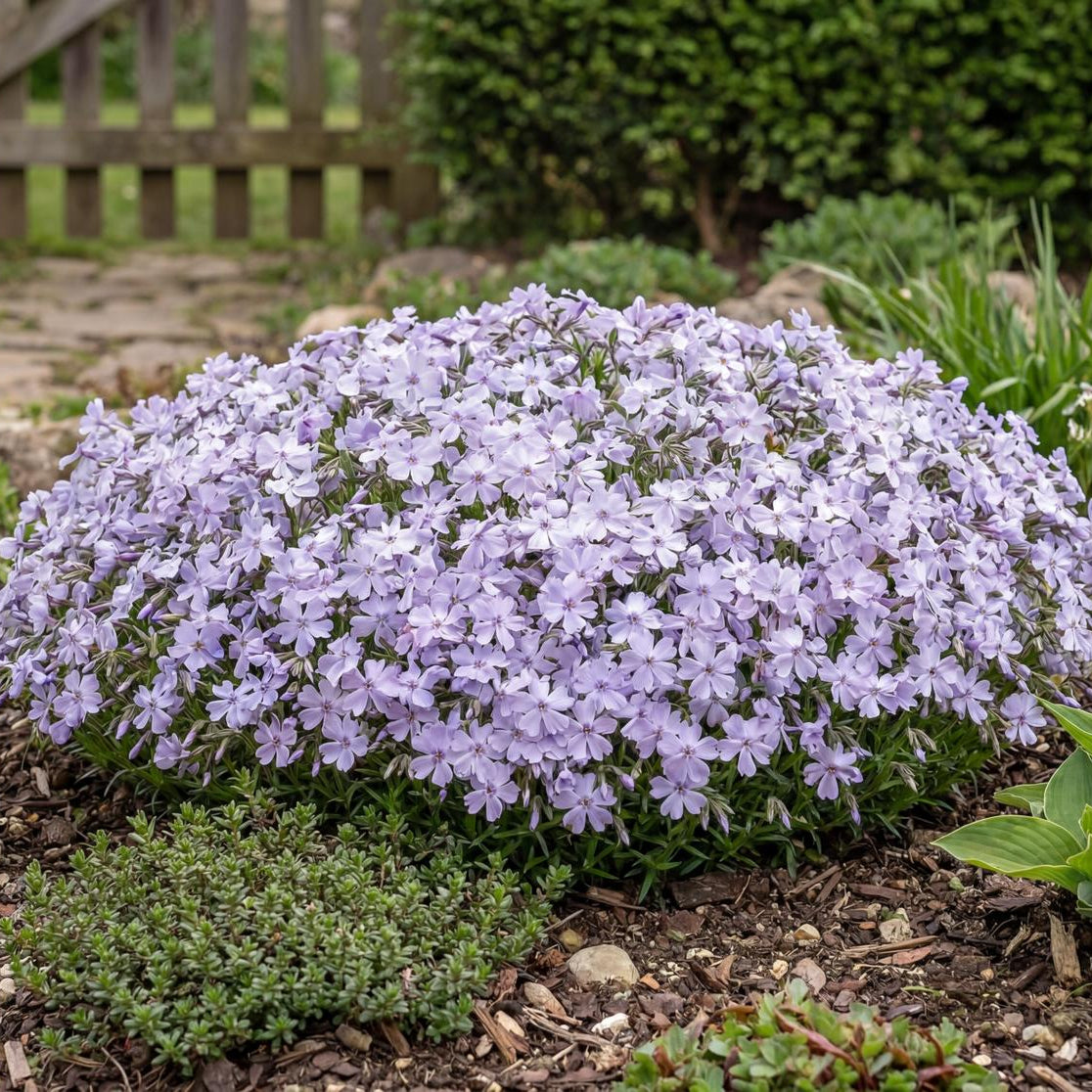 Emerald Cushion Blue Creeping Phlox