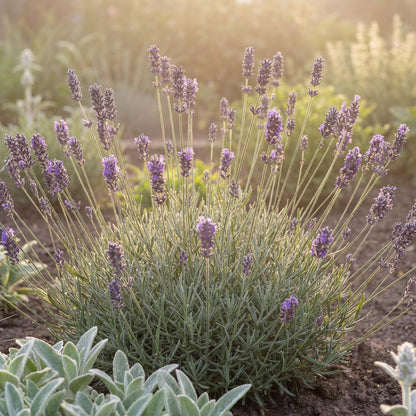 Blue Floral Lavender