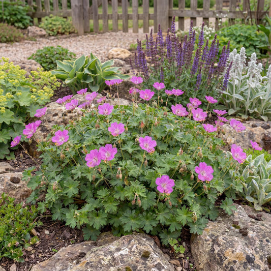 Karmina Pink Floral True Geranium
