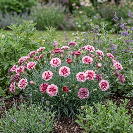 Delilah Bicolor Purple Dianthus
