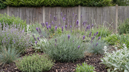 Blue Floral Lavender