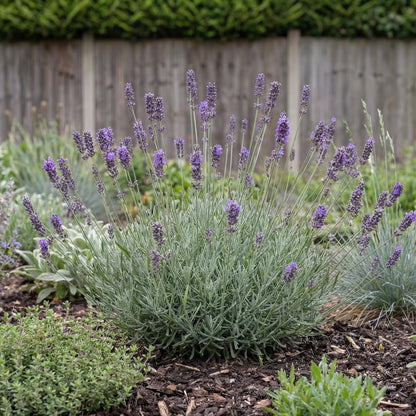 Blue Floral Lavender