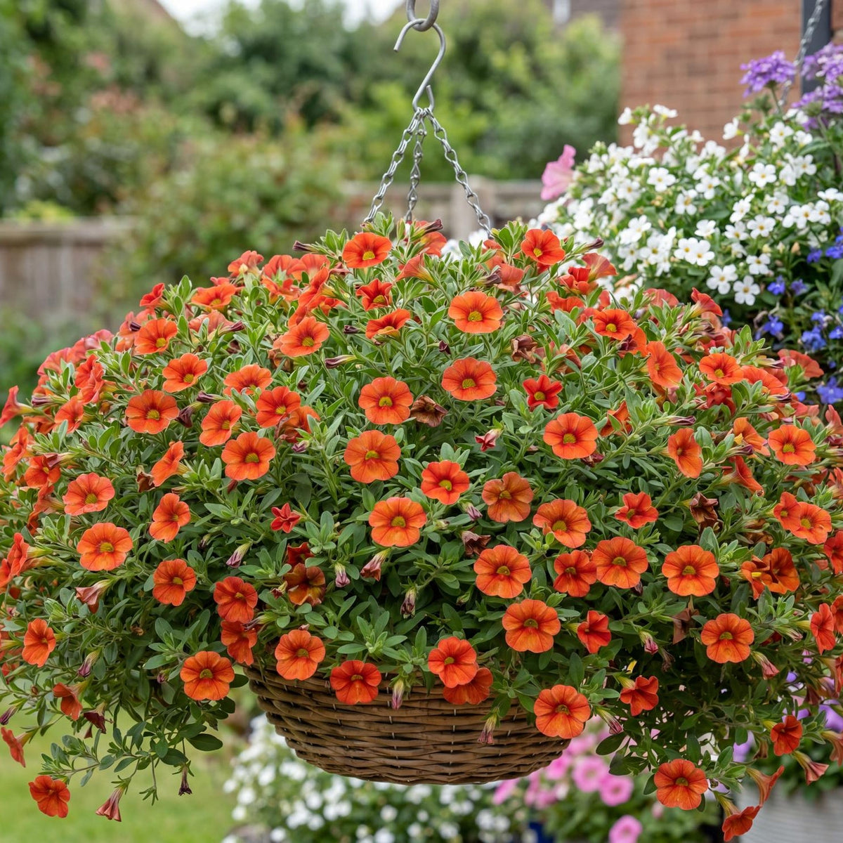 Deep Orange MiniFamous Neo Calibrachoa