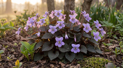 Alpine Purple Floral Violet