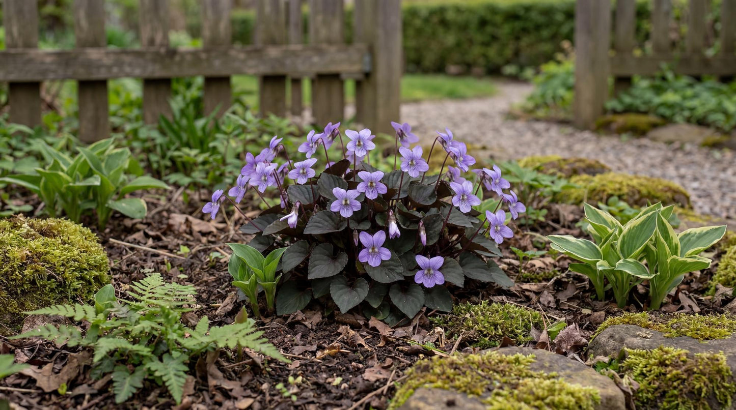 Alpine Purple Floral Violet