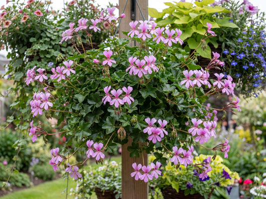 Cascade Ville de Paris Lilac Geranium