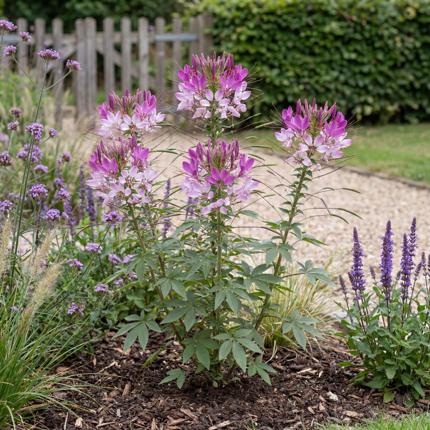 Clio Magenta Spider Flower