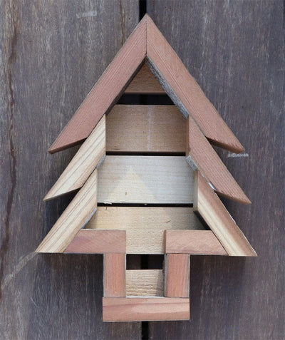 Tree Shaped Reclaimed Wood Planter